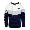 thumbnail image 2 of Sudaderas con capucha estampadas para hombre, ropa deportiva para exteriores, a la moda sudadera con bolsillo, simplicidad de calle, top a juego de tres colores, Otoño e Invierno, 2 of 5