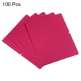 thumbnail image 3 of Unique Bargains Blank Greeting Cards,100pack Favor Decor Foldable Card ,Red Pearlescent Paper, 3 of 5