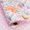 Pink and Orange, variant on Pink Gnome Heart Rose Wrapping Paper Roll 17In x 32.8Ft, Gold Foil Gift Wrap for Valentine & Wedding