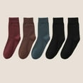 thumbnail image 2 of Uooqdmx 5 Pairs Cotton Crew Socks Women, Womens Crew Socks, Soft Socks, Running Socks Womens, Women Crew Socks, Black 4 One Size, 2 of 8