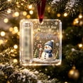 thumbnail image 2 of Cheapark 4.72 Inch Clear Acrylic Christmas Cash Gift Storage Ornament, Transparent Money Holding Pendant For Tree Hanging, Decorative Currency‑Focused Plaque For Christmas Holiday Home Decor Gift, 2 of 6