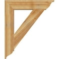 thumbnail image 3 of Ekena Millwork 6"W x 32"D x 38"H Traditional Traditional Rough Sawn Bracket, Western Red Cedar, 3 of 4