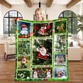 thumbnail image 1 of Couverture Personnalisée de Noël avec Timbre, Couverture de Noël, 1 of 4