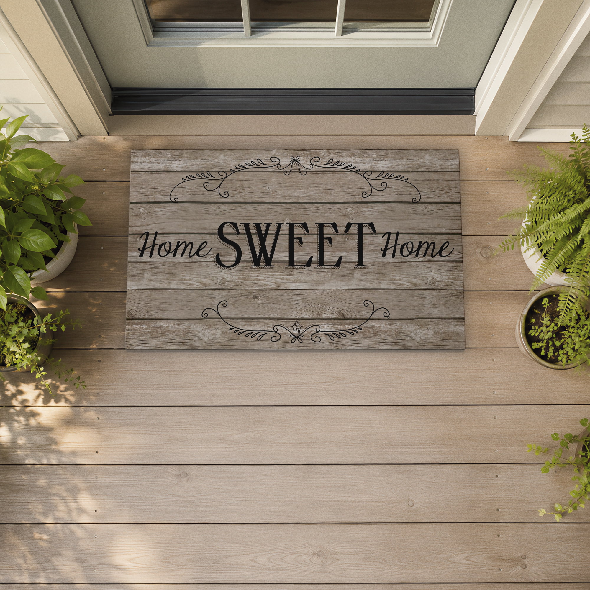 Stupell Industries Sweet Country Rustic Welcome Printed Outdoor Door Floor Mat, design by Andi Metz