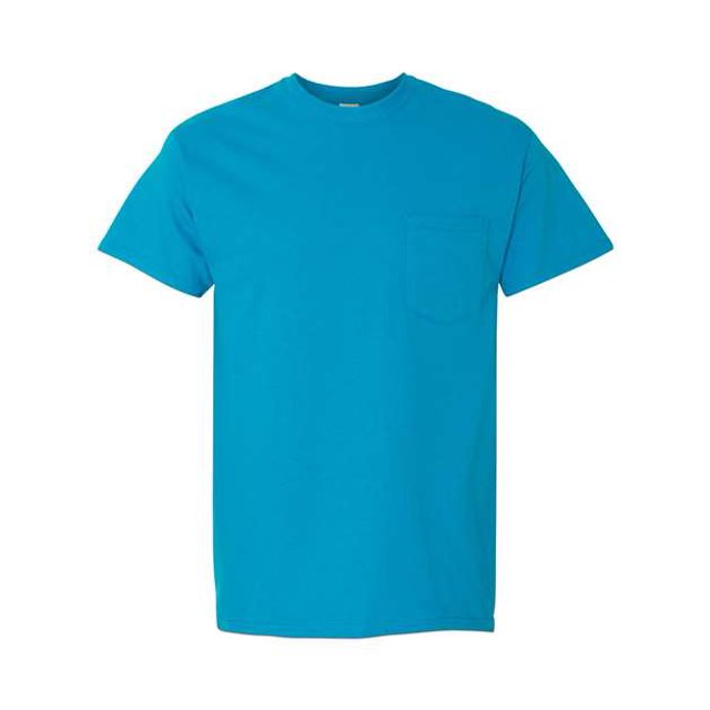 Gildan Heavy Cotton 100% Camiseta con bolsillo de algodón 20F Gildan 5300