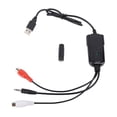 thumbnail image 2 of USB Sound Capture Card, USB Sound Capture Widely Compatible  for MD Player, 2 of 7