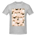 thumbnail image 4 of Bingfone Beagle Dog On Brown Men'S Loose Fit Short-Sleeve Pocket T-Shirt, 4 of 7
