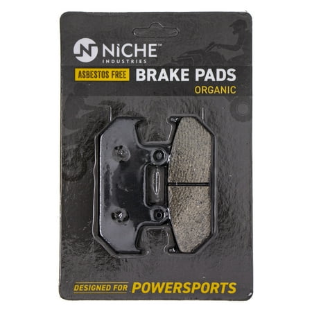 Niche Brake Pad Set for Honda Goldwing 1500 06455-MT8-405 45106-MT8-305 Front Organic Niche Brake Pad Set for Honda Goldwing 1500 06455-MT8-405 45106-MT8-305 Front Organic