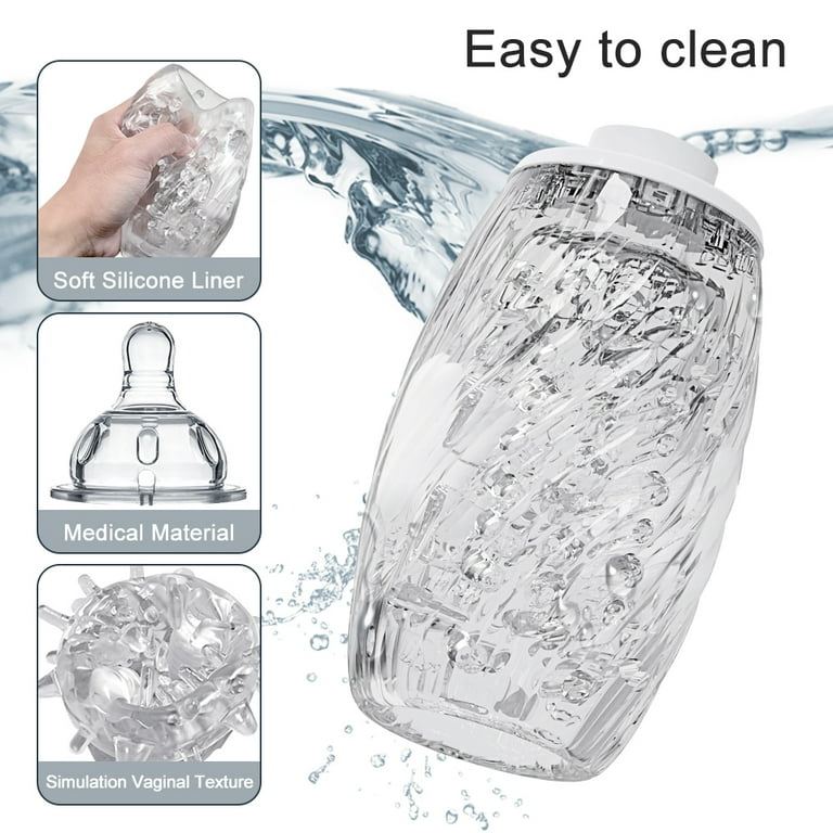 XBONP Automatic Male Masturbator Vibrator Cup with 3D Tight Channel, Male  Masturbating Sex Toys, 9 Thrusting & Vibrating Modes, for Mens Pleasure  Devices - Walmart.com
