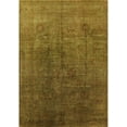 thumbnail image 1 of Ahgly Company Machine Washable Indoor Rectangle Industrial Modern Dark Bronze Brown Area Rugs, 7' x 9', 1 of 7