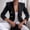 B# Black, variant on Olyvenn Trendy Blazers Bomber Jacket Elegant for Women Lapel Collar Womens Suit Button Open Front Casual Long Sleeve Blazer Jackets Slim Retro Floral Slim Fit Work Office Lightweight White 8