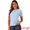 Sky Blue, variant on DARING DIVA Women's Gingham Top Peter Pan Collar Plaid Shirt XS Purple