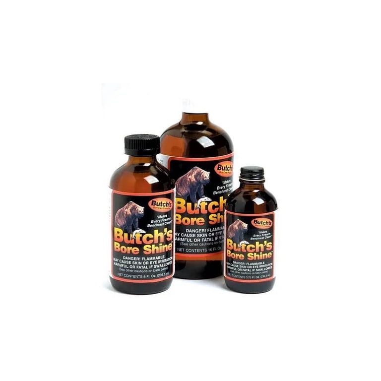 Butch's Bore Shine Black Powder Cleaner - 8 Oz Rust Protection For Firearm Barrels