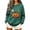 VKOYWKM-ZQR1-Green, variant on VKOYWKM Oversized Halloween Sweatshirts Women Pumpkin Graphic Sweatshirts Crewneck Long Sleeve Fall Sweatshirt Vintage Spooky Halloween Pullover Sweatshirts