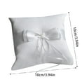 thumbnail image 2 of Exquisite Wedding Ring Pillow for Bridal - Accessory for Vows Wedding Ideal for Celebrating and Commitment, 2 of 5