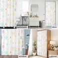 thumbnail image 6 of Star Colorful Fabric Shower Curtain Spot Line Washable Shower Curtains for Bathroom, Waterproof Bath Curtain with Hooks Home Decor 72x72in, 6 of 8