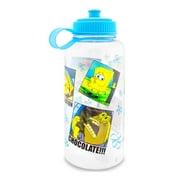 Nickelodeon SpongeBob SquarePants Memes Water Bottle With Sports Cap | 34 Ounces