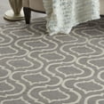 thumbnail image 6 of Nourison Jubilant Modern Moroccan Grey 8' x round Area Rug, (8' Round), 6 of 9