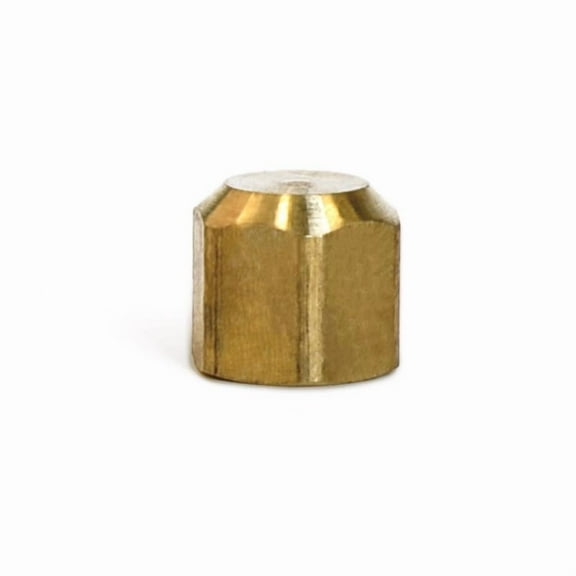 1/4 in. Flare Brass Cap