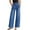 Sky Blue, variant on Women's Casual Fashion Straight Jeans, Sky Blue, Size L