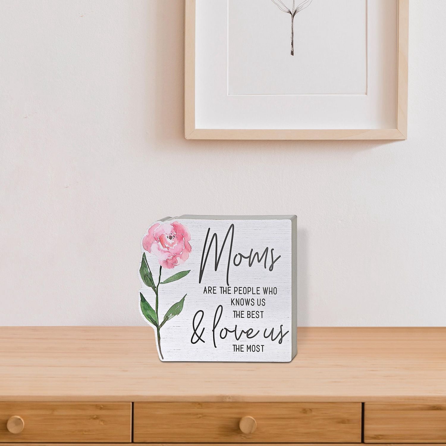 Décor De Bloc De Bois Mamans Nous Aime