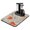 White-645, variant on Dark Gothic Coffee Mat, Absorbent Dish Drying Pad with Lunar & Eclipse Patterns, Leak-Proof Non-Slip Kitchen Counter Mat for Coffee Station Protection