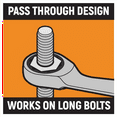 thumbnail image 5 of GearWrench 89000 SET WR SERP BLT TL W/ FLEX HEAD, 5 of 7