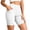 White, variant on WAGUTH Summer Casual Workout Shorts with Pockets,Black,S
