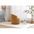 thumbnail image 5 of KOSSMAI Fauteuil Pivotant en Tissu Teddy Doux pour Salon, Chambre, Bureau, 5 of 5