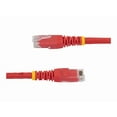 thumbnail image 4 of StarTech 7ft CAT6 Ethernet Cable - Red CAT 6 Gigabit Ethernet Wire -250Mhz 100W PoE RJ45 UTP Molded Network Patch Cord with Strain Relief (C6PATCH7RD), 4 of 4