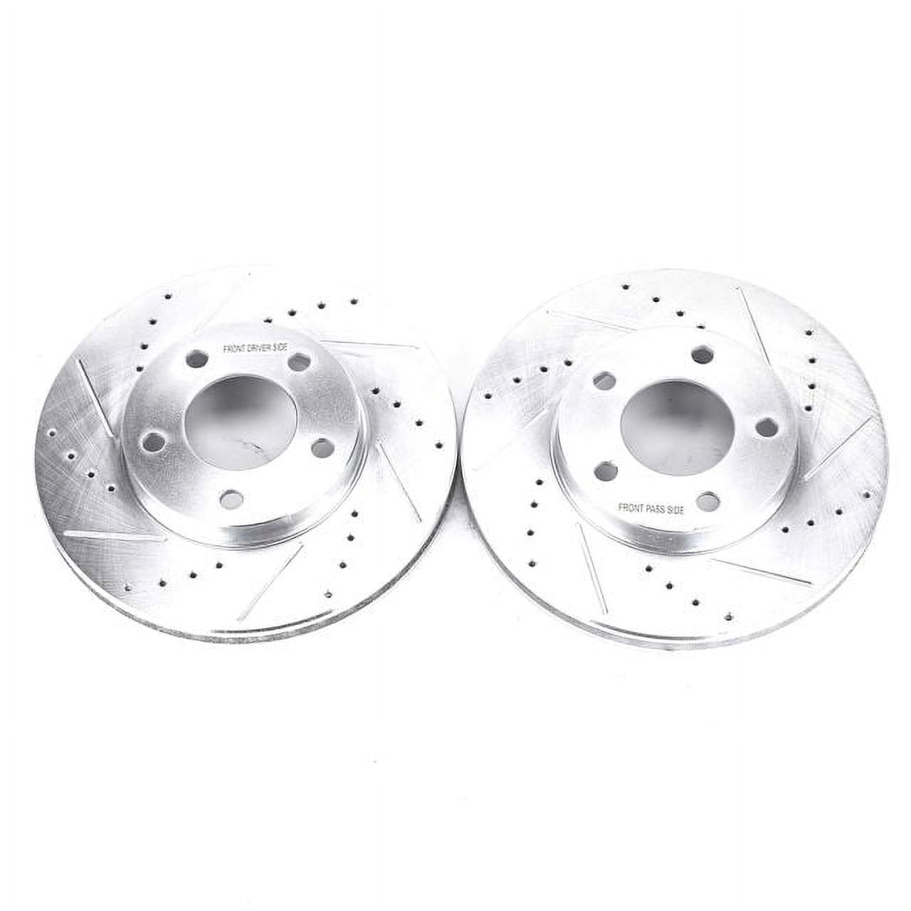 Power Stop AR8588XPR Evolution Drilled & Slotted Rotors -Front