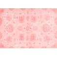 thumbnail image 1 of Ahgly Company Machine Washable Indoor Rectangle Abstract Red Modern Area Rugs, 2' x 4', 1 of 4