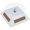 White, variant on CEORPER Solar Rotating Showcase Stand Small Design for Jewelry Phone Accessories