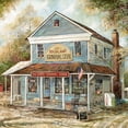 thumbnail image 2 of Manning, Ruane 26x26 Gold Ornate Wood Framed with Double Matting Museum Art Print Titled - General Store, 2 of 4