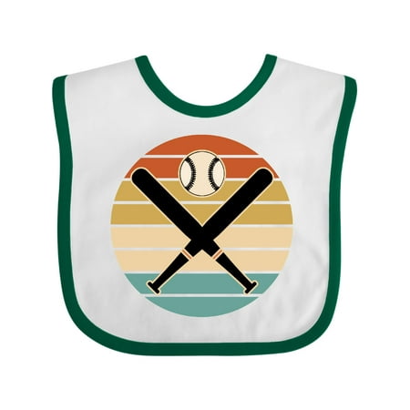 

Inktastic Baseball Gifts Coach Player Team Gift Baby Boy or Baby Girl Bib