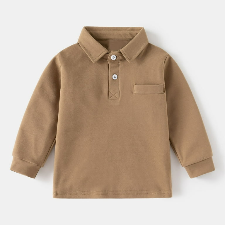 4T Boys Clothes 3T Long Sleeve Shirt Boy Boys' School Uniform Long