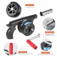 thumbnail image 2 of CEORPER Outdoor Blower Fan Sturdy Plastic Build Fire Starter For Camping And Picnics, 2 of 8