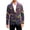 Purple-2, variant on Men's Carnival Corduroy Print Blazer Long Sleeve Lapel Button Down Fancy Dress Party Jacket Festival Coat with Pockets M