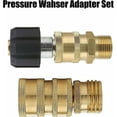 thumbnail image 5 of 8 Piceskit D'adaptateur Pour Nettoyeur Haute Pression M22 Rotatif 3/8 Connexion Rapide, 3/4 Dgagement Rapide-bdd, 5 of 5