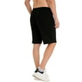 thumbnail image 4 of Youloveit Men's Casual Shorts Cotton Athletic Workout Lounge Sweat Shorts with Pockets Jogger Athletic Workout Gym Sweat Shorts, 4 of 7