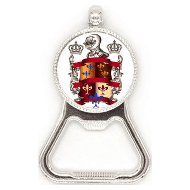 Emblema de la armadura de caballeros medievales de Europa Acero inoxidable Metal cerveza tapa sacacorchos