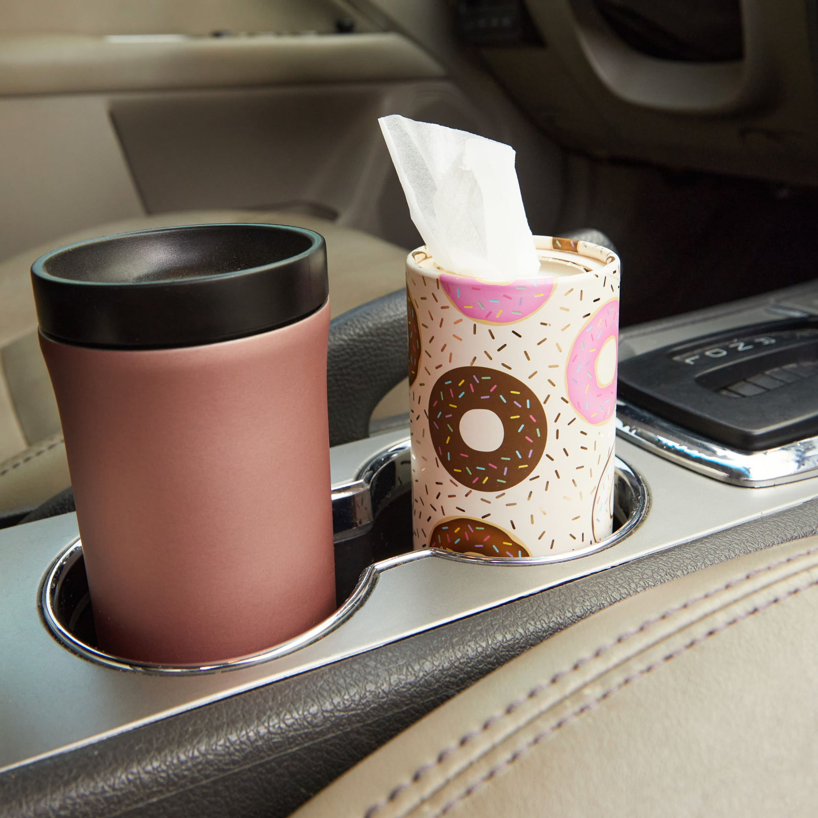 Designed To Fit Every Cupholder - CarCup 3 TUBES Facial Tissues For Your Car 