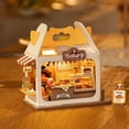 thumbnail image 4 of Kit de Maison Miniature DIY Teddy’s Breadbox 3D Puzzle Rolife DS033, 4 of 5