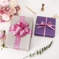 thumbnail image 3 of Envoltorio de regalo Ribbli con purpurina rosa, 1,5 cm x 22,86 m, 3 of 4