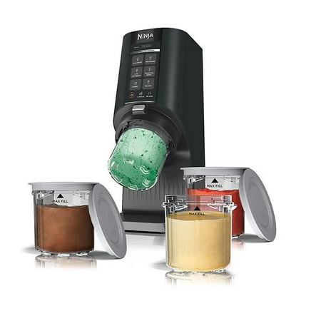 Ninja CREAMi Breeze Ice Cream  Gelato  Milkshake  Sorbet  Smoothie Bowl & Lite Ice Cream Maker  7 One-Touch Programs & 4 Pints
