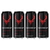 (4 pack) Bucked Up Energy Drink, 300mg Caffeine, Blood Razz, 16 fl oz, 1 Can