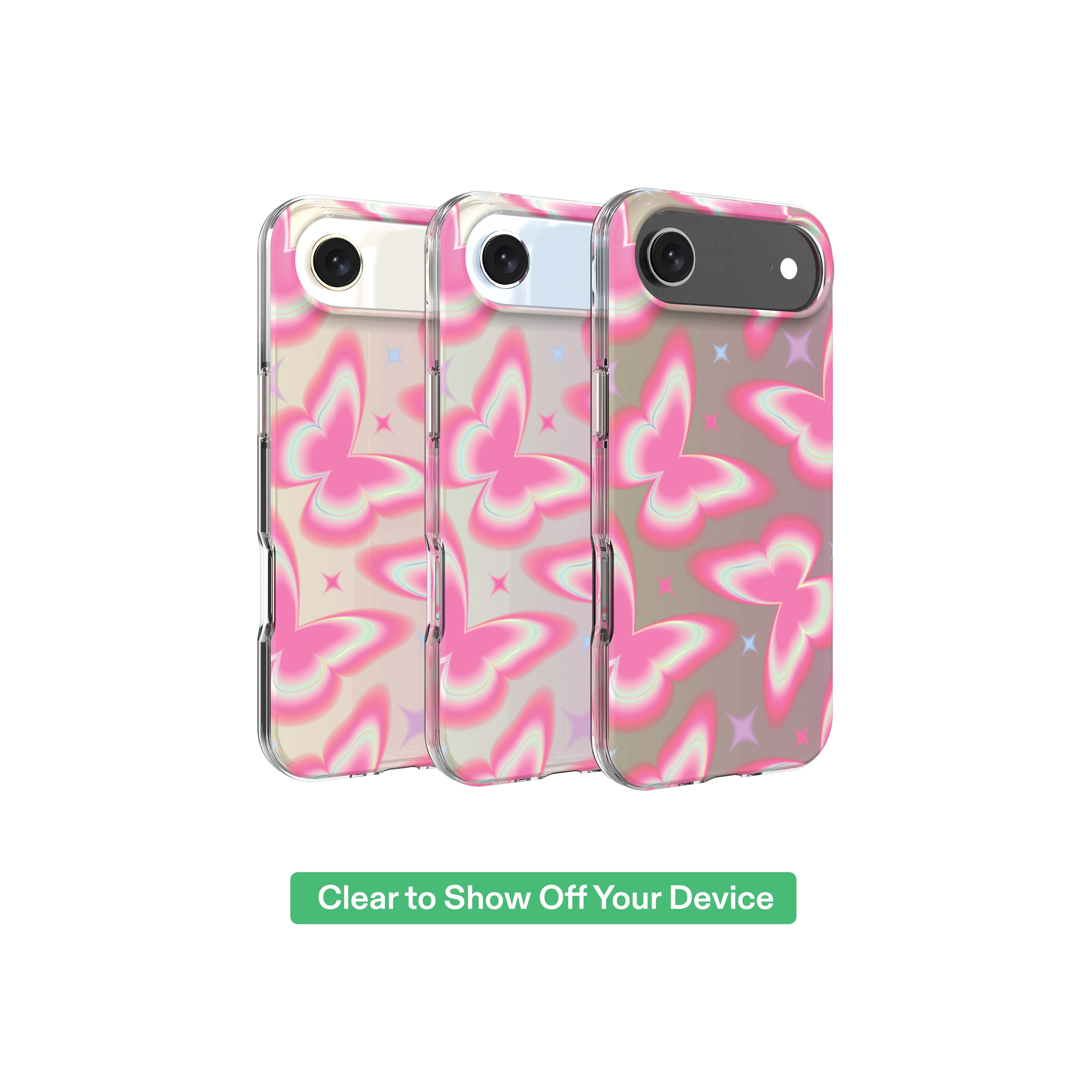 onn Retro Butterfly Phone Case for iPhone Air