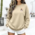 thumbnail image 6 of Halloween Spooky Season Oversized Sweatshirt Women Ghost Sweatshirt | Fall Embroidered Sweater, Cute Top, Lightweight Long Sleeve Pullover, Loose Fit Crewneck Design, 6 of 6