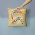 thumbnail image 2 of Carolines Treasures 8158PW1414 Shrimp Fabric Decorative Pillow, 14Hx14W, multicolor, 2 of 4