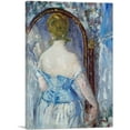 thumbnail image 1 of ARTCANVAS Before the Mirror 1876 Canvas Art Print by Edouard Manet - Size: 18" x 12" (0.75" Deep), 1 of 9